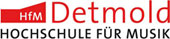Hochschule für Musik Detmold Logo