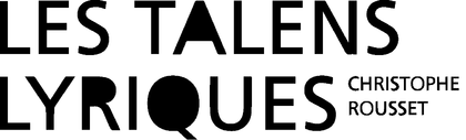 Les Talens Lyriques - Christophe Rousset Logo